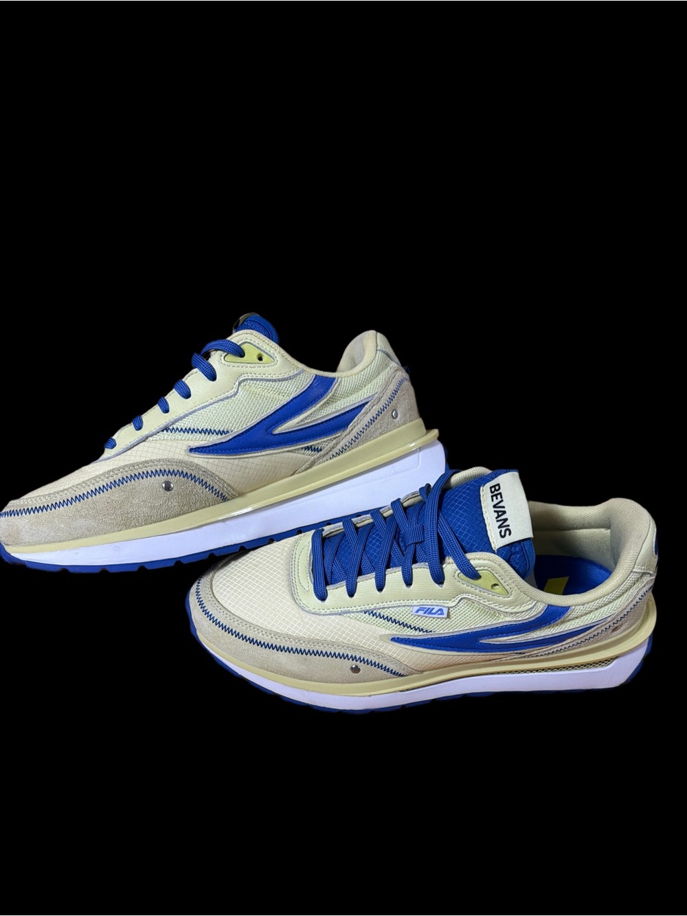 FILA Renno x Christopher Bevans Collab Men's Retro tennis LifeStyle shoe Size 11